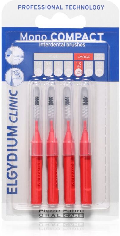 Elgydium Mono Compact brossettes interdentaires 1,5mm 4 pcs
