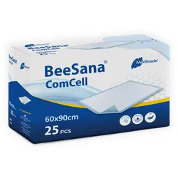 Meditrade® Einweg-Betteinlagen BeeSana® ComCell, weiß 1-lagig