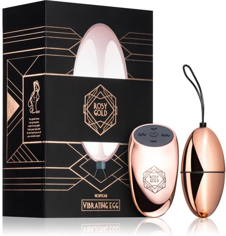 Rosy Gold Vibrating Egg Oeuf Vibrant 7 cm