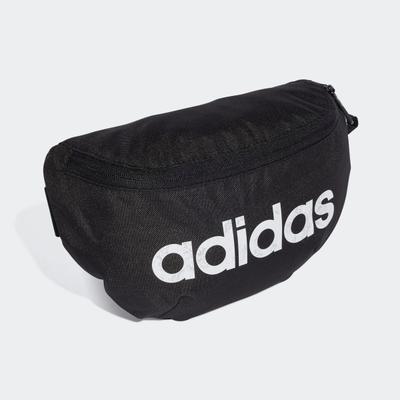 Gürteltasche ADIDAS PERFORMANCE "DAILY", schwarz (schwarz, weiß), Obermaterial: 100% Polyester, Taschen Gürteltasche