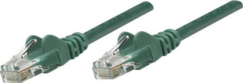 Intellinet 318945 RJ45 Patchkabel CAT 5e U/UTP 1.00m Grün
