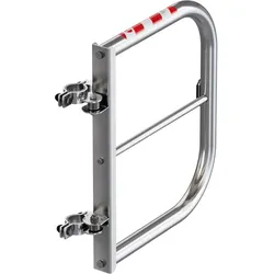 Hailo Professional Universalschranke mit Knieleiste, Breite 525-1000 mm Edelstahl