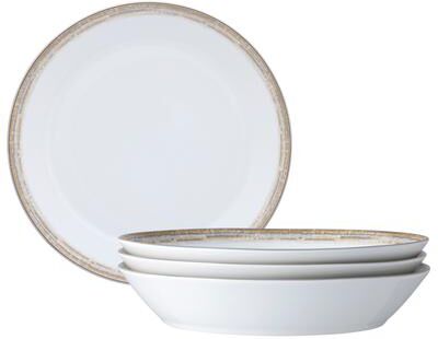 "Noritake Raylan Set of 4 Coupe Dinner Bowls, 9-3/4"", 43 oz."