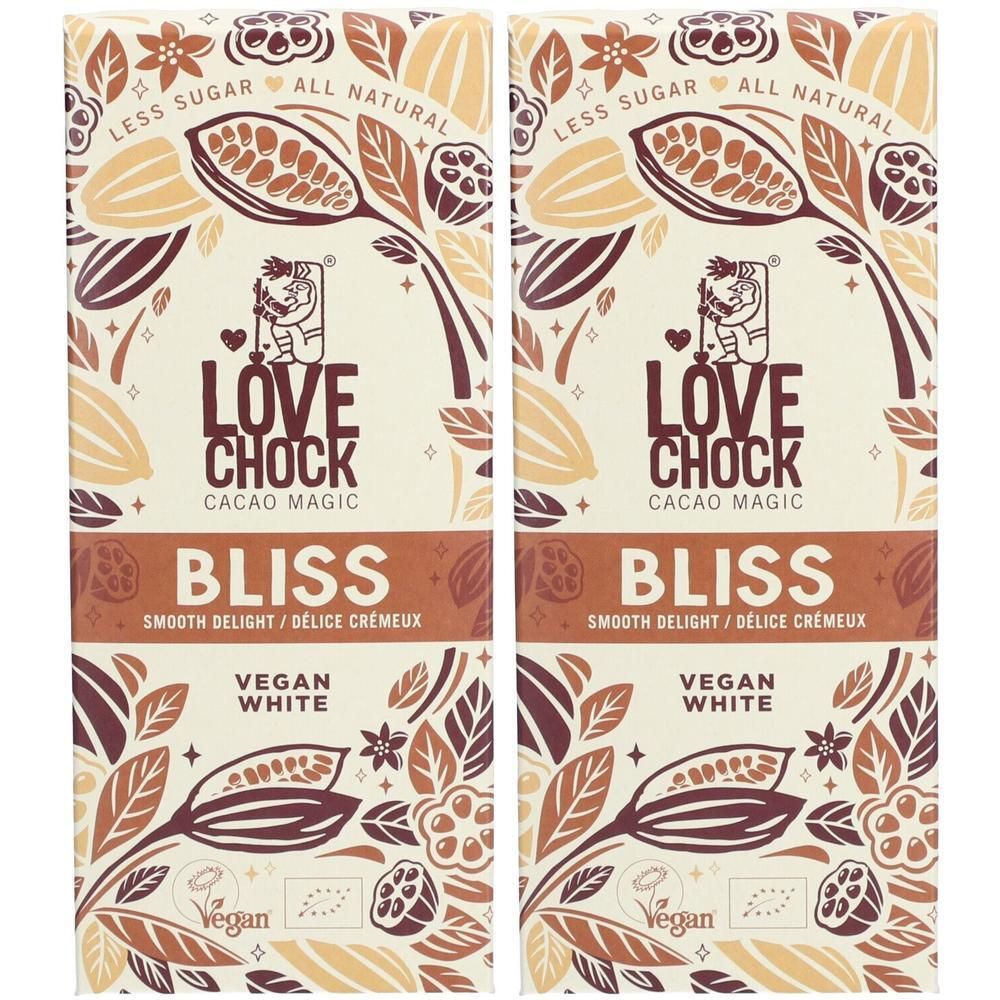 Lovechock Bliss geschmeidige Weiße Bio 2x 2x70 g