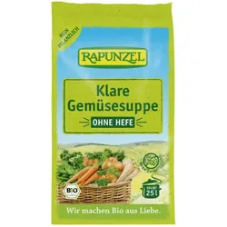Rapunzel Klare Gemüsesuppe, ohne Hefe bio 500g
