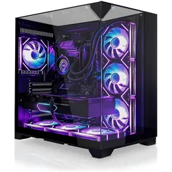Systemtreff Gaming PC G255710 (2000 GB, 32 GB), PC, Schwarz