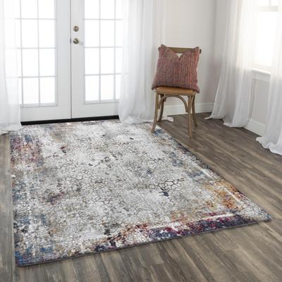 Alora Decor Sanction Multi Color Cracked Soil Abstract Rug