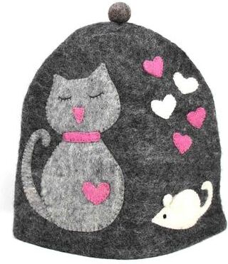 Global Crafts Handmade Felt Large Tea Cozy Cover (Nepal)