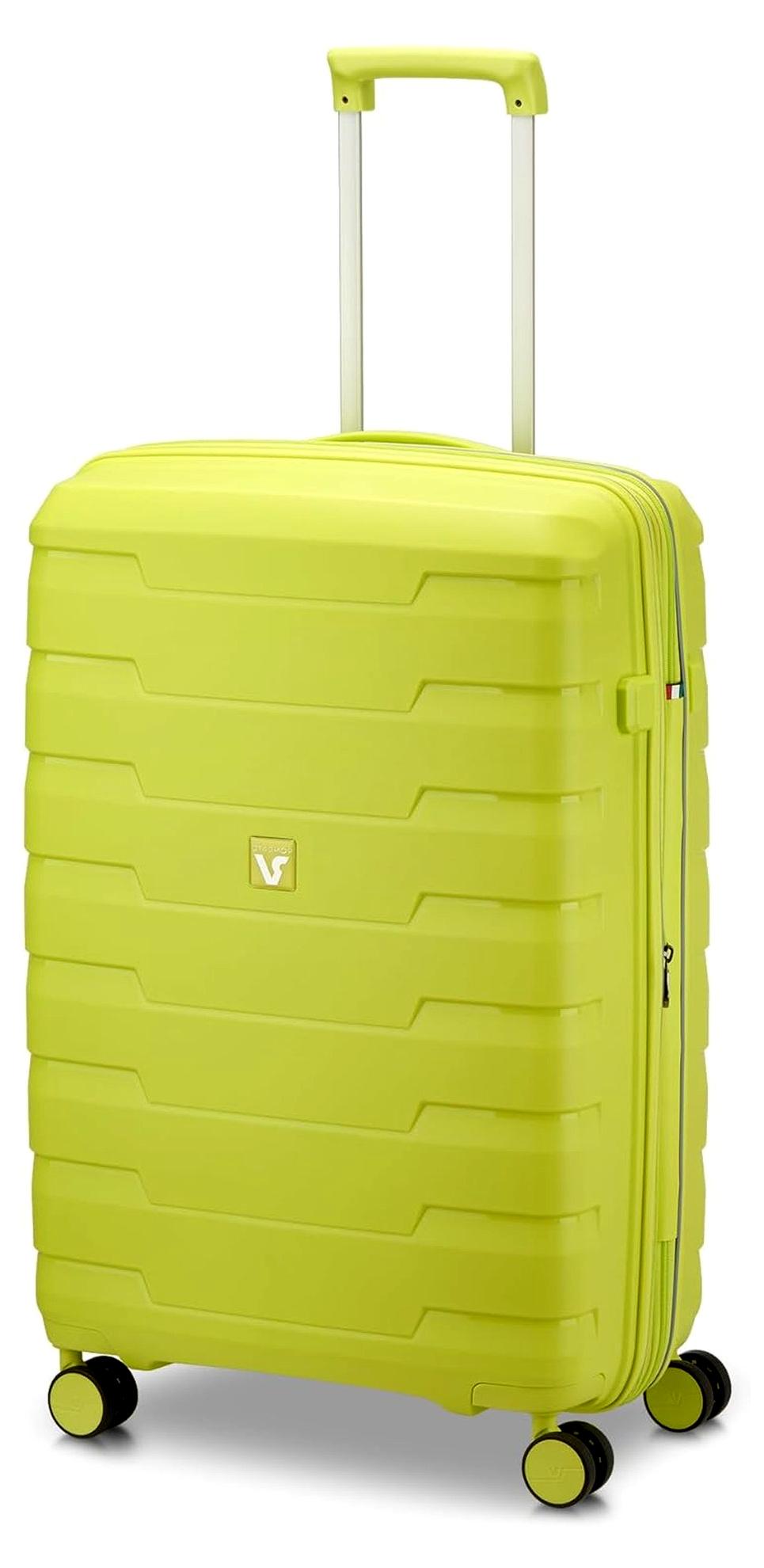 Skyline 2.0 Mittelgroßer Koffer 70 cm erweiterbar - Cyber Lime