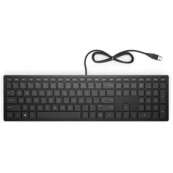 HP Pavilion 300 (DE, Kabelgebunden), Tastatur, Schwarz