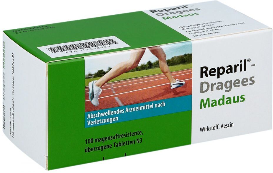 Reparil-dragees Madaus magensaftresistente Tabletten 100stk
