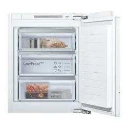 GI1113FE0 Einbau Gefrierschrank 72 cm Nische  Flachscharnier  LowFrost Made in Germany EEK:E