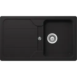 Schock Einbauspüle Formhaus D-100 U Onyx - Unterbauspüle