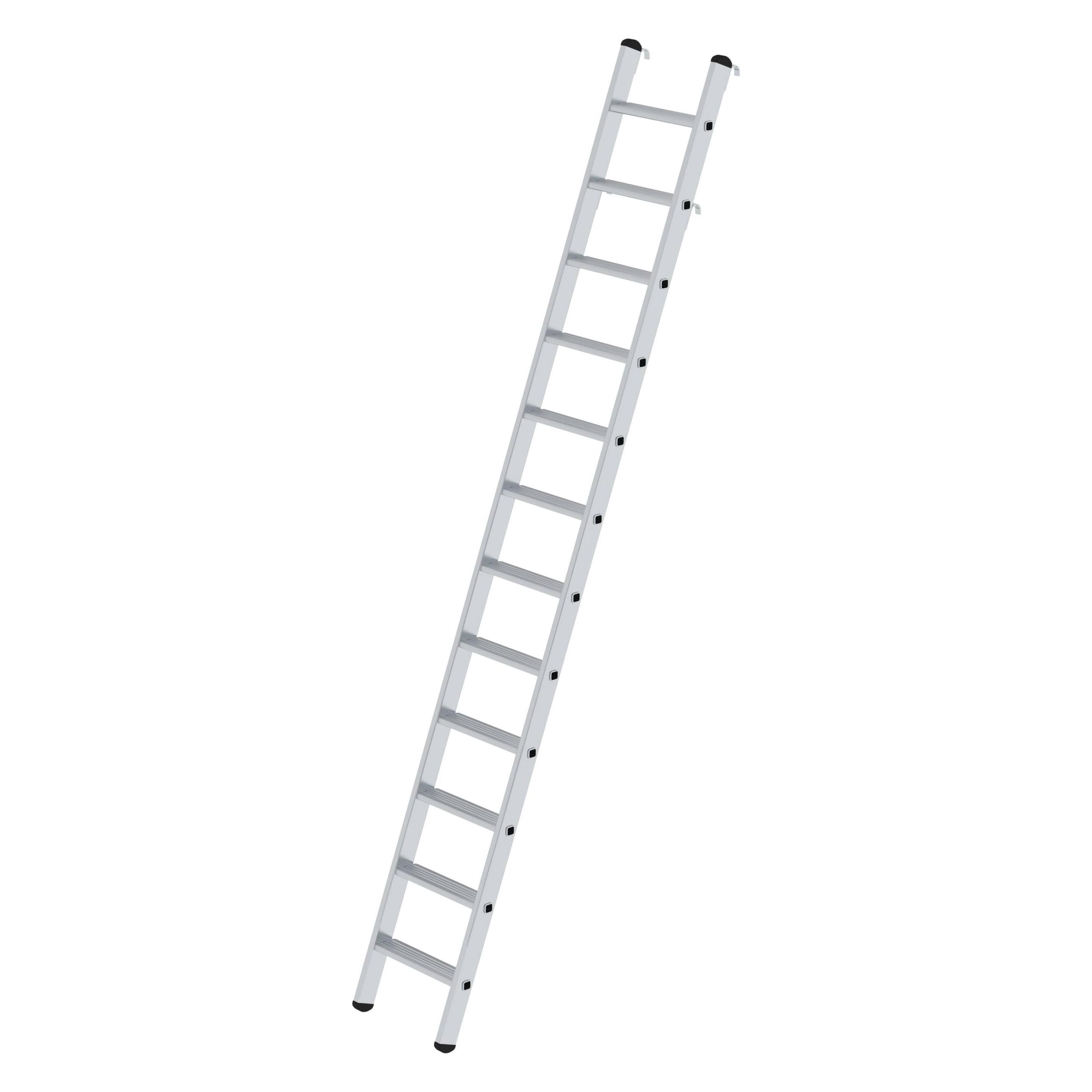 Munk Stufen-Regalleiter einhängbar 12 Stufen (Regalleiter, 319 cm) (041312)