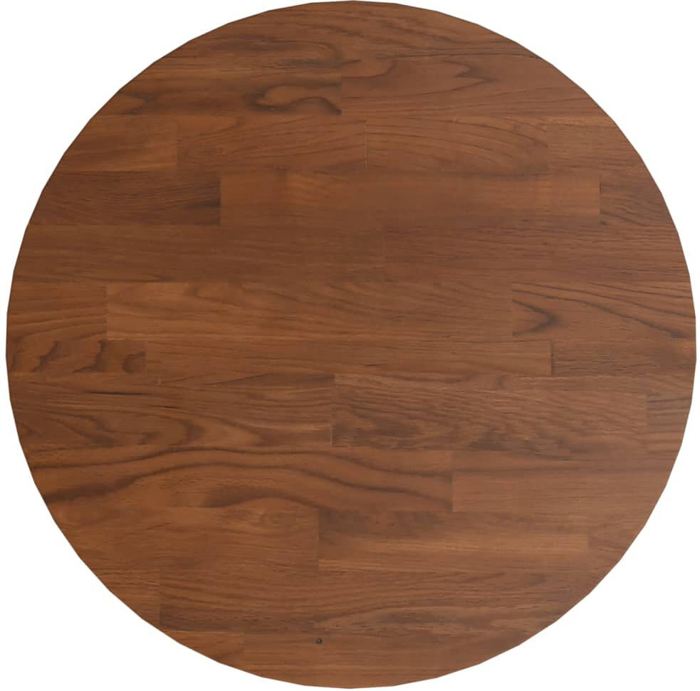 Symple Stuff Solid Wood Table Top Dark Brown 1.5cm H x 90cm W x 90cm D