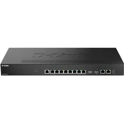 D-Link 8-Port 2.5Gbps + 2-Port 10Gbps + 2-Port 10G SFP+ Smart Managed Switch (12 Ports), Netzwerk Switch, Schwarz