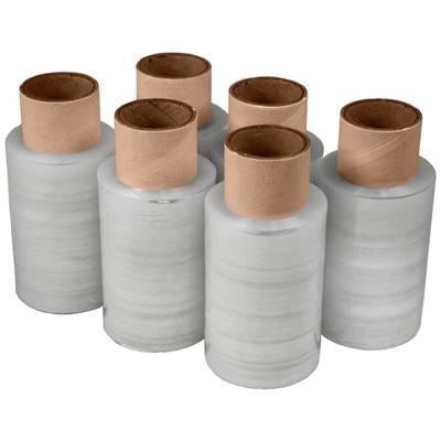 KK Verpackungen 5 x Stretchfolie mini 20 my 100 mm* 150m transparent