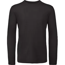 B&C Herren T-Shirt Inspire langarm Long Sleeve TM070 black M