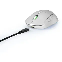 6200 DPI Gaming Maus Optisch  Reaper 250 (Weiß)