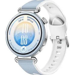 HUAWEI Watch GT 7 41 mm Smartwatches Fluorelastomer, 120-190 mm, Blue/White