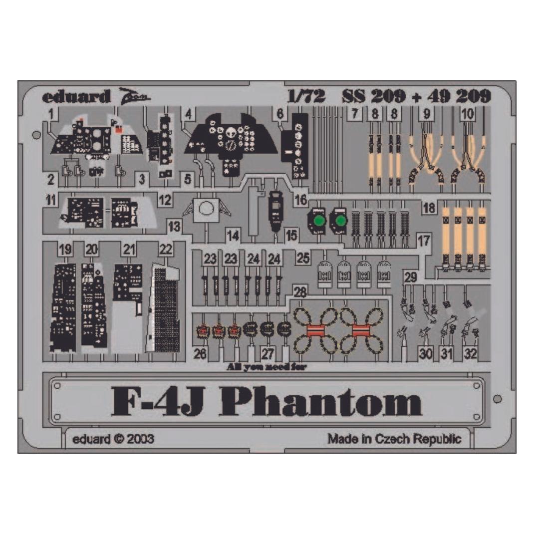 Eduard F-4J Phantom II (SS209)