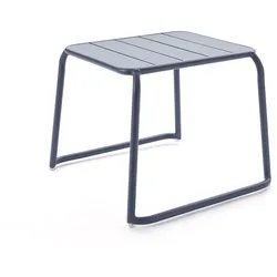 Beistelltisch Malaga Aluminium navyblau 65.2x49x60.5 cm