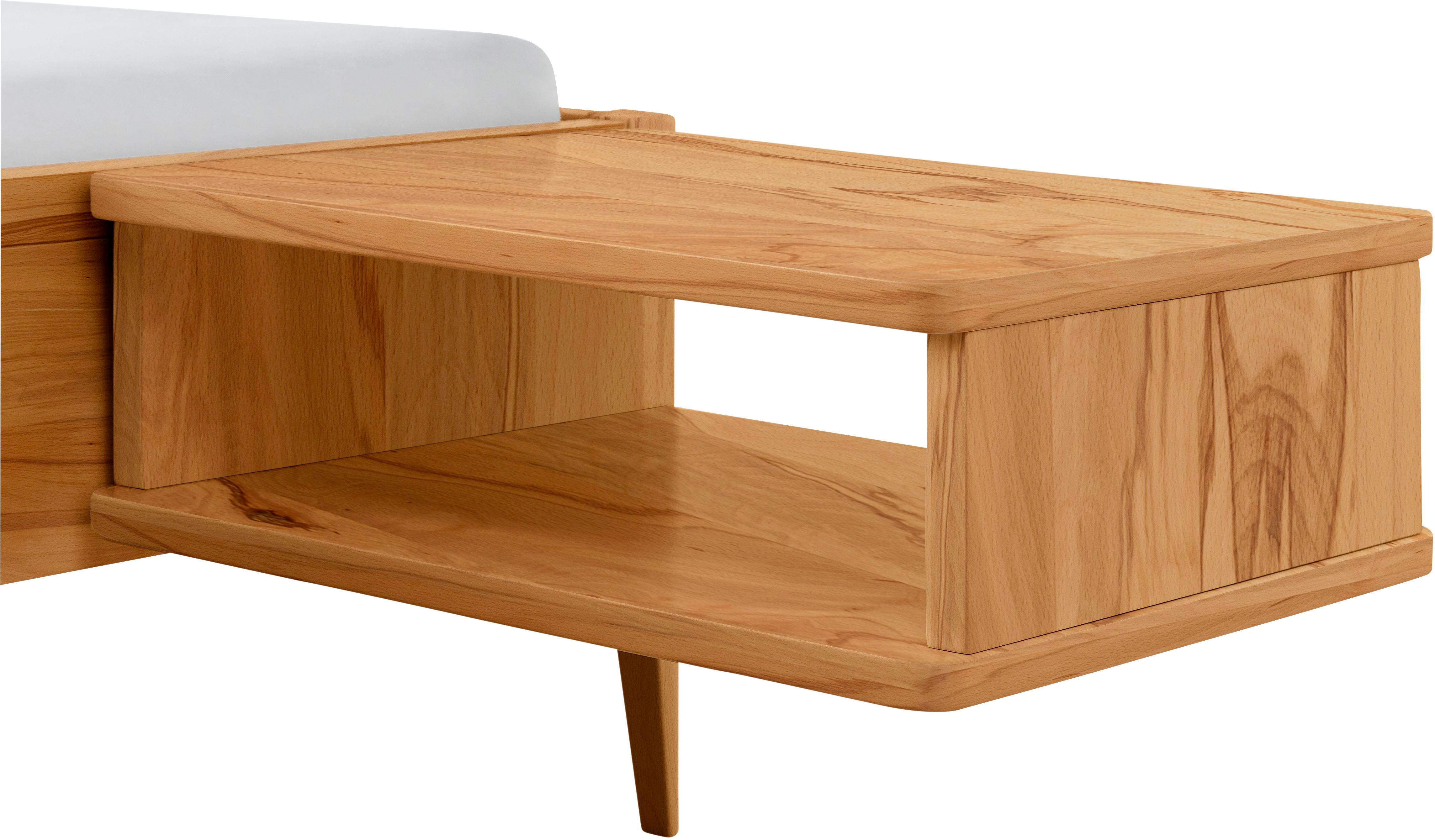 Nachtkonsole HASENA "Seva", braun, B:48cm H:16cm T:38cm, Massivholz, Sideboards, Nachtkonsole braun B/H/T: 48cm x 16cm x 38cm, Buche