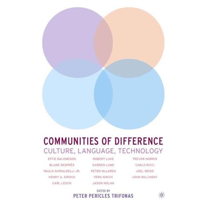 Palgrave Macmillan Communities of Difference (Englisch, Hardcover, P. Trifonas) (63348973)