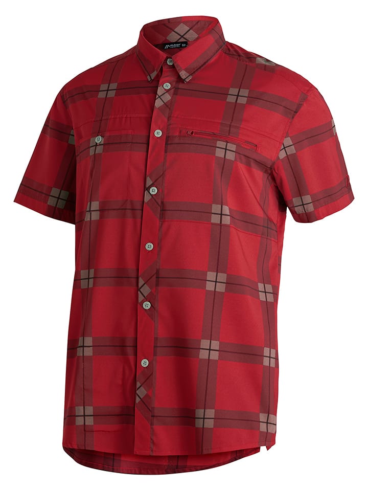 Maier Sports Funktionshemd "Kasen" - Regular fit - in Rot - 56