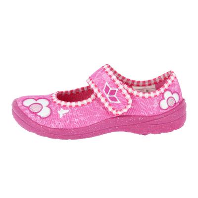 Hausschuh LICO "Hausschuh Sweet Girl", Kinder, Gr. 26, rosa, Synthetik, Schuhe Hausschuh