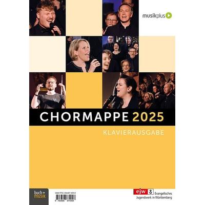 Chormappe 2025 Klavierausgabe -