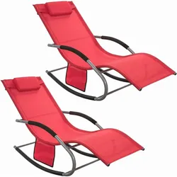 SoBuy, Liegestuhl, Shawn (158 cm)