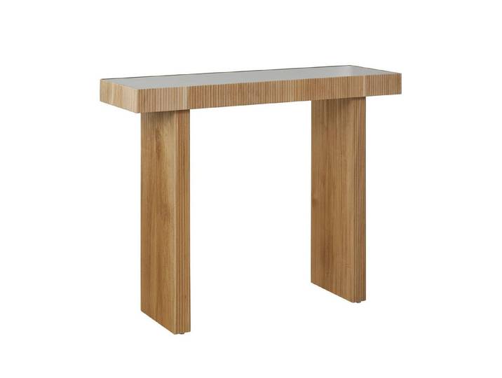 SVITA Konsolentisch ALVARO, Rattanoptik, Flur, Schmal, 110x38x85