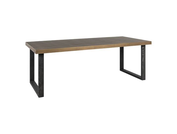 Esstisch Bloomville Brass Shagreen 200 cm mit Glasplatte, Richmond