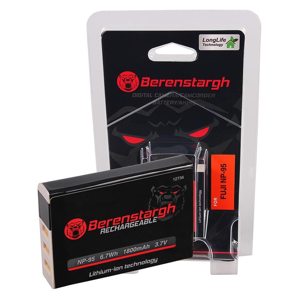 Berenstargh Akku f. Fujifilm NP-95 Finepix F30 F-30 F31 F-31 F31fd F-31fd X100 (Kamera Akku) (61064157)