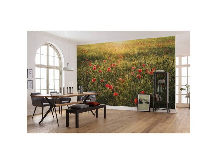 Papier peint intissé Poppy World 450 x 280cm