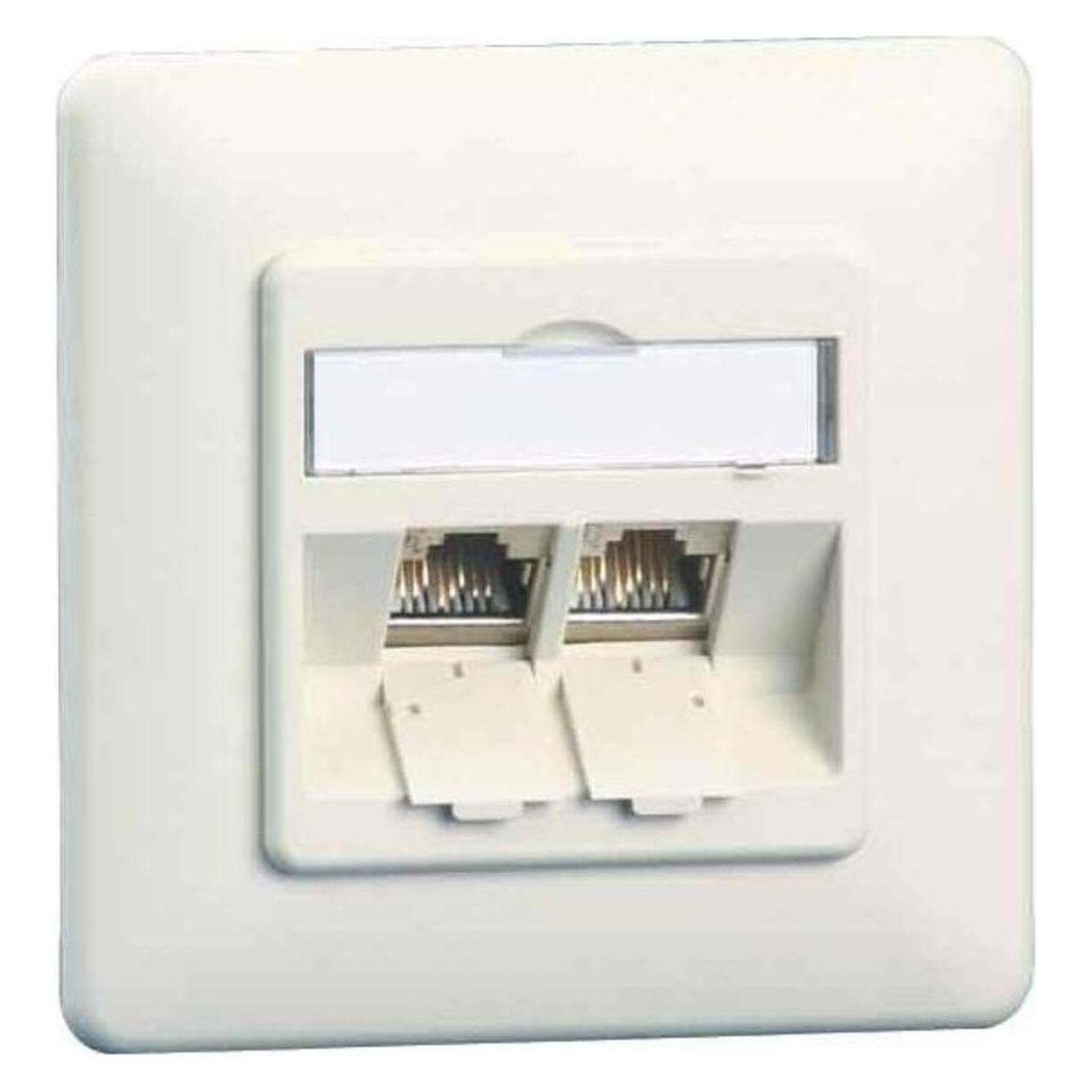 Metz Connect 130B12D21002-E Steckdose Weiss (130B12D21002E90)