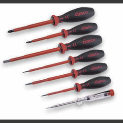 Cimco Cimco Werkzeuge VDE Schraubendreher-Set 7teilig Schlitz, Kreuzschlitz Phillips 117800