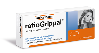 ratiopharm GmbH RATIOGRIPPAL 200 mg/30 mg Filmtabletten 20 St 10394081