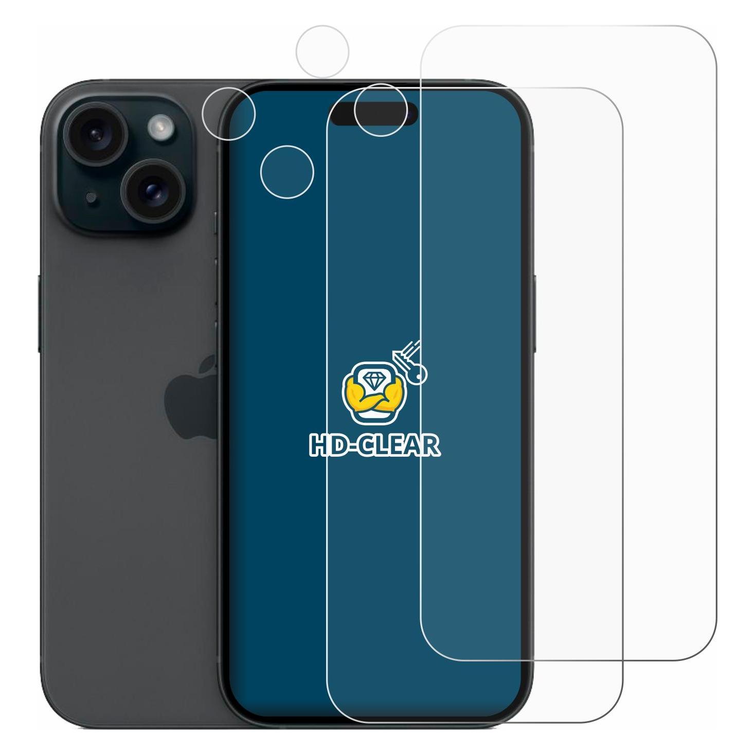 Brotect Schutzfolie Displayschutz Klar (Apple iPhone 15) (1850803)