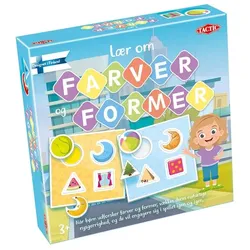 Tactic Laer om - Farver og former (58316)