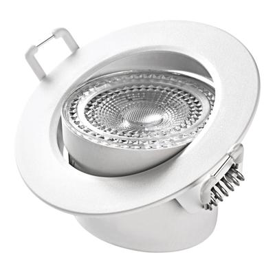 HEITRONIC LED Einbaustrahler "DL7002", weiß, 1, Ø 8,7cm H: 5,5cm, 1 Stk., Leuchten, Einbauleuchte, Downlight, schenkbar, inkl. Wechselblenden, LED Einbaustrahler LED Wandeinbauleuchte LED Deckeneinbaustrahler