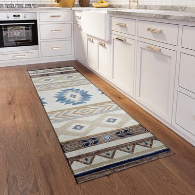Addison Rugs Indoor/ Outdoor Sonora Global Medallions Washable Rug