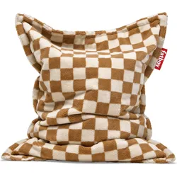Fatboy The Original Slim Teddy Chess Pouf braun-creme