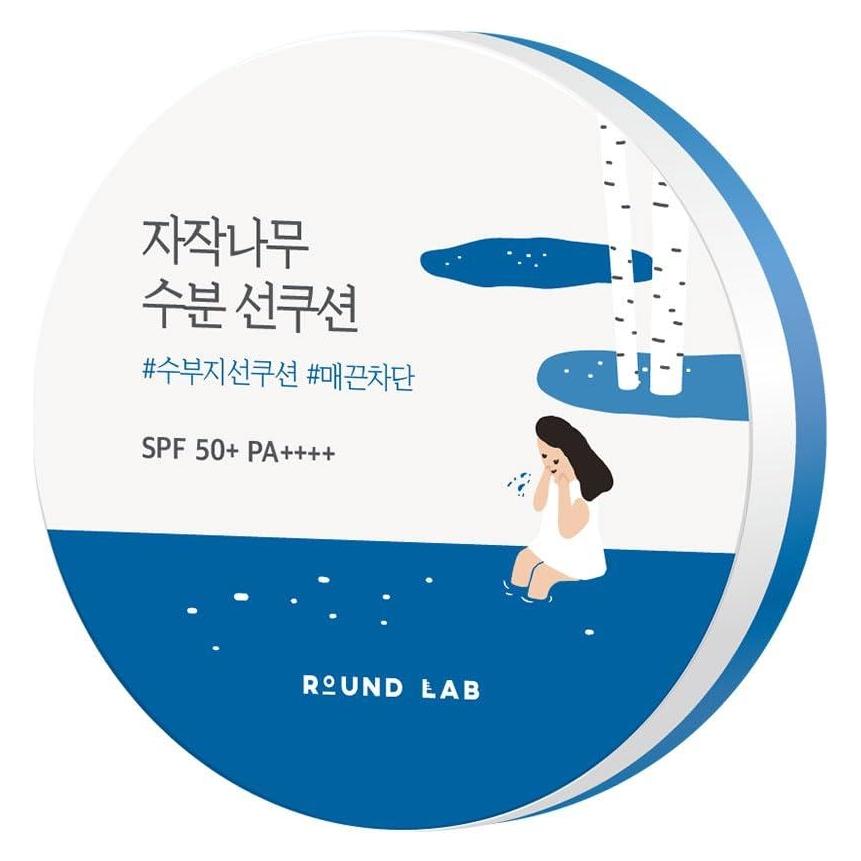 Round Lab Birch Juice Sun Cushion (SPF 50+, 15 ml) (0512)