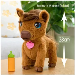 Just Play FurReal Brown Mini Pony (33.02 cm)
