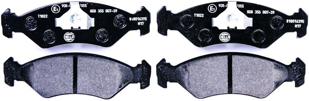 HELLA 8DB 355 007-391 Brake pad set
