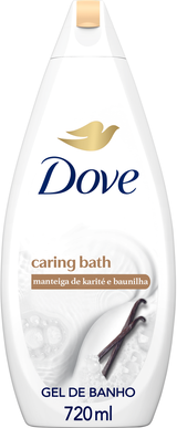 Dove Caring Bath Manteiga Karité Gel de Banho