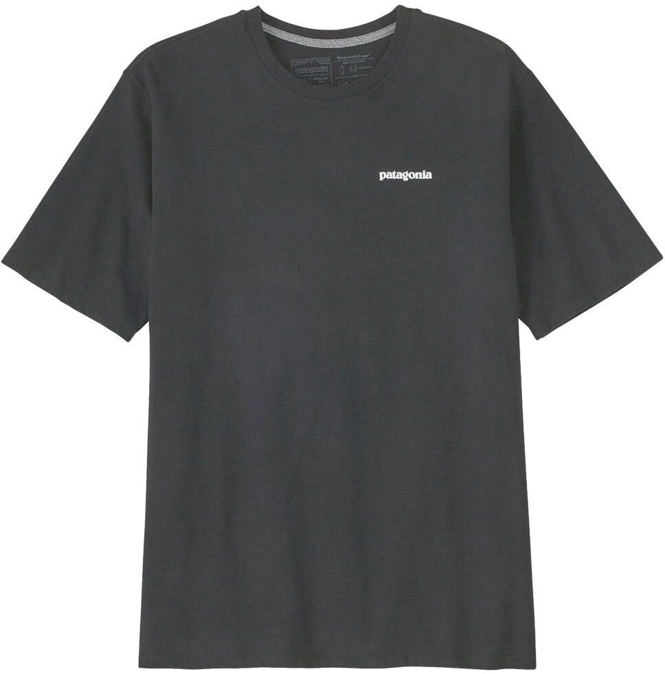 Patagonia  - P-6 Logo Black - L - Tee-shirt