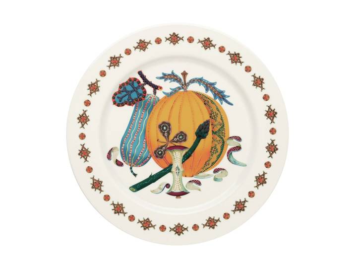 Iittala Assiette Taika Sato Ø30 cm Blanc-multicolore